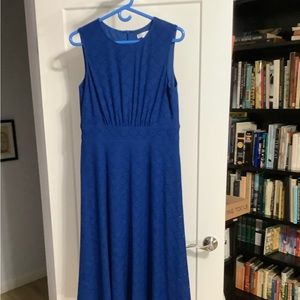 Beautiful Royal Blue Date Night Dress